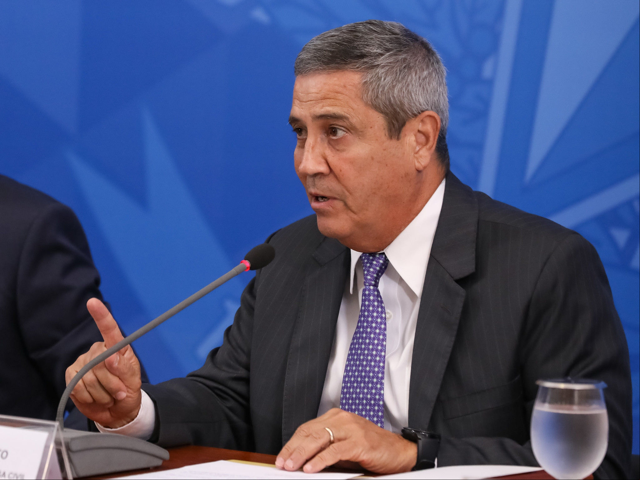 O general da Reserva Walter Braga Netto está preso desde dezembro na 1ª Divisão do Exército, subordinada ao Comando Militar do Leste, no Rio de Janeiro