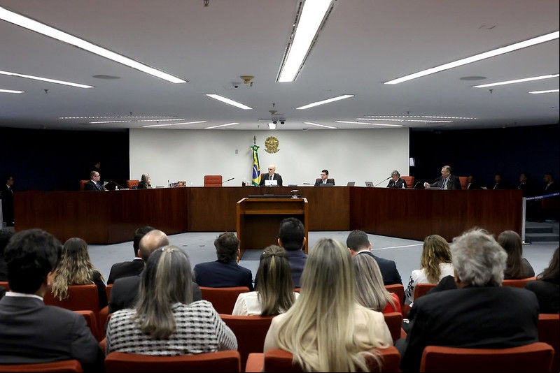 Sessão da Primeira Turma do Supremo Tribunal Federal (STF)