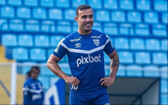 William Pottker teve duas agens pelo Avaí. Foto: Leandro Boeira/Avaí FC