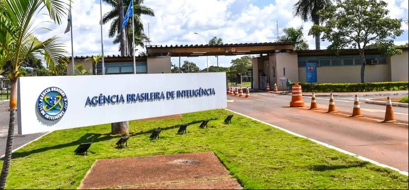 Fachada da Agência Brasileira de Inteligência, a Abin, em Brasília Fachada da Agência Brasileira de Inteligência, a Abin, em Brasília