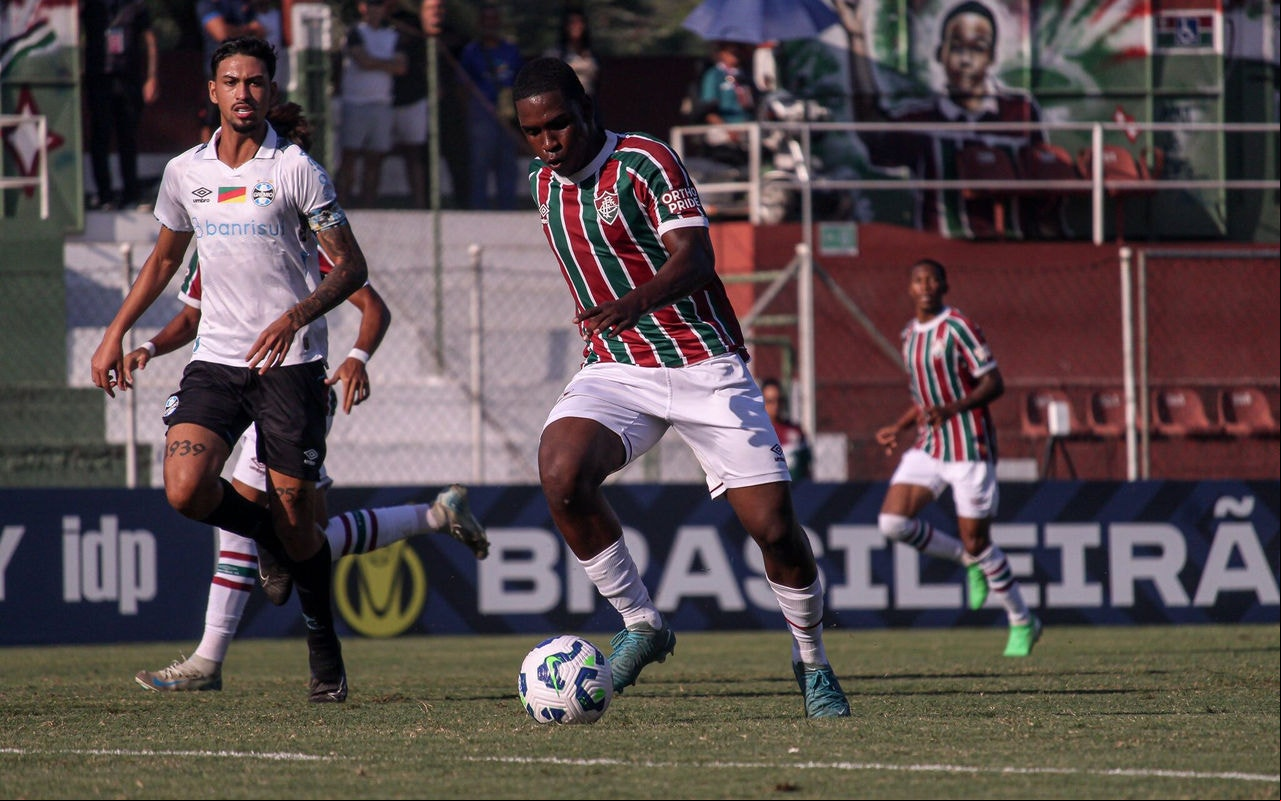 Fluminense vence Grêmio pelo Brasileirão Sub-20 (Foto: Leonardo Brasil/Fluminense)
