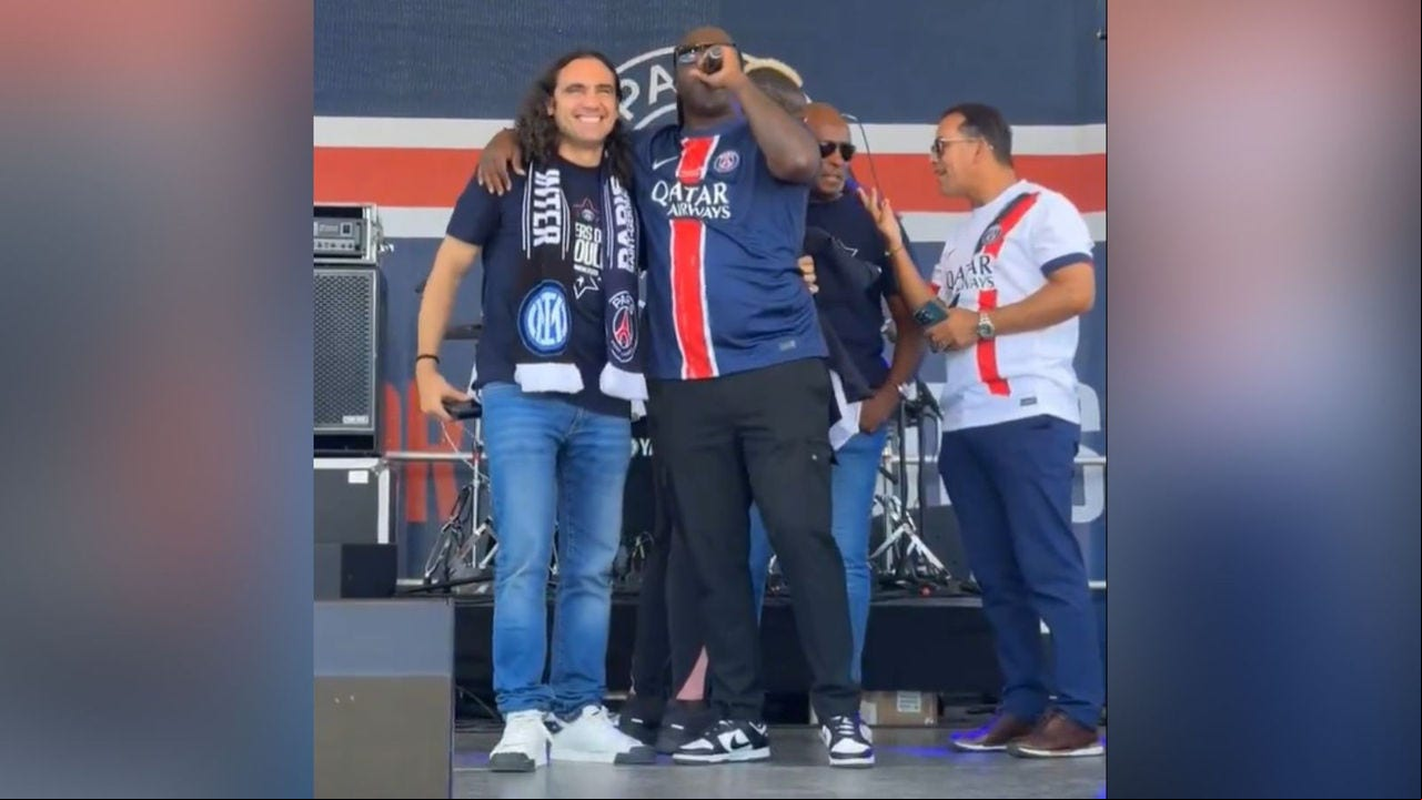 Sorín está na Alemanha para acompanhar PSG x Inter de Milão