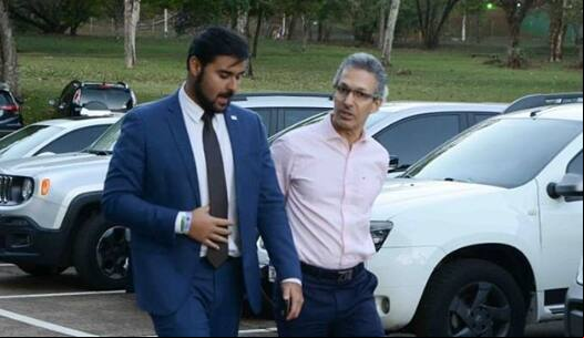 Novo secretário de Governo, Igor Eto, e Romeu Zema (Novo)
