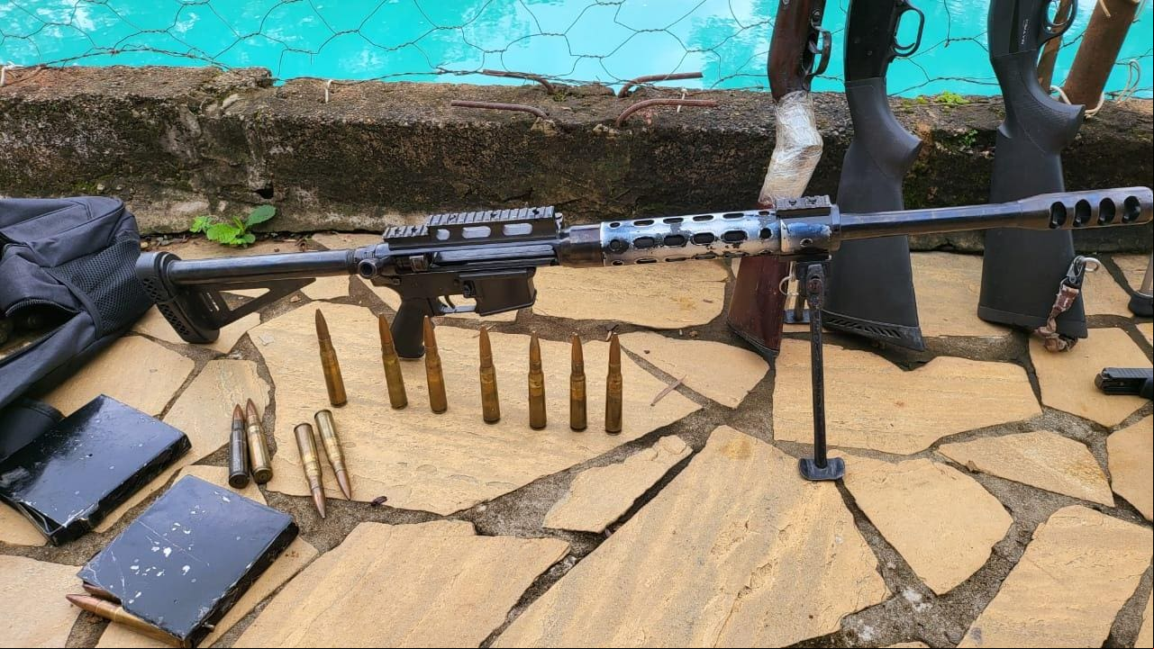 Arma 50 é utilizada pelas forças armadas