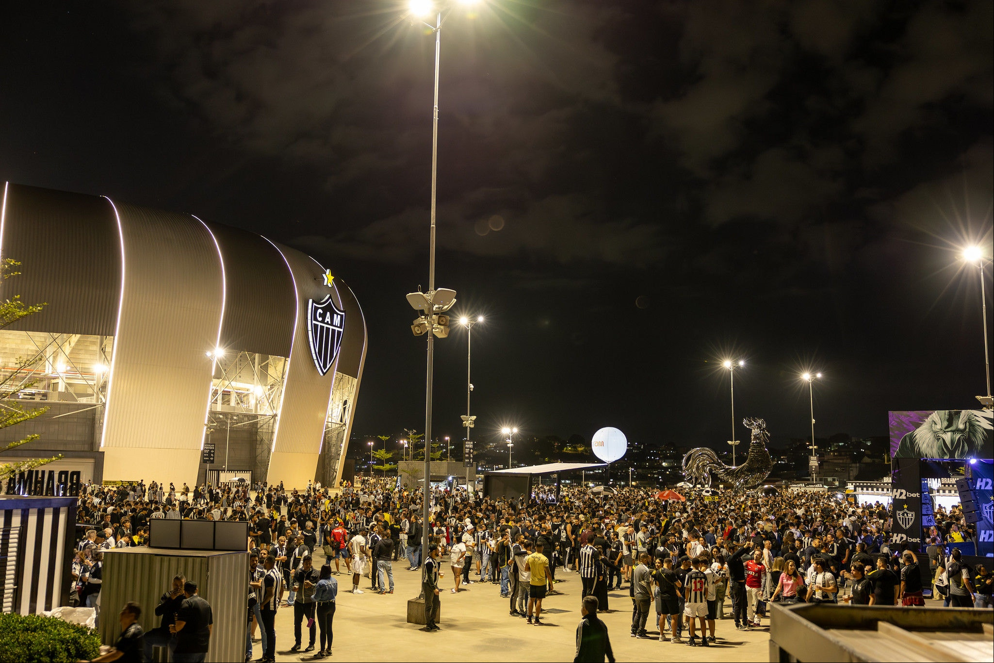 Arena MRV tem boa média de torcedores desde que foi inaugurada