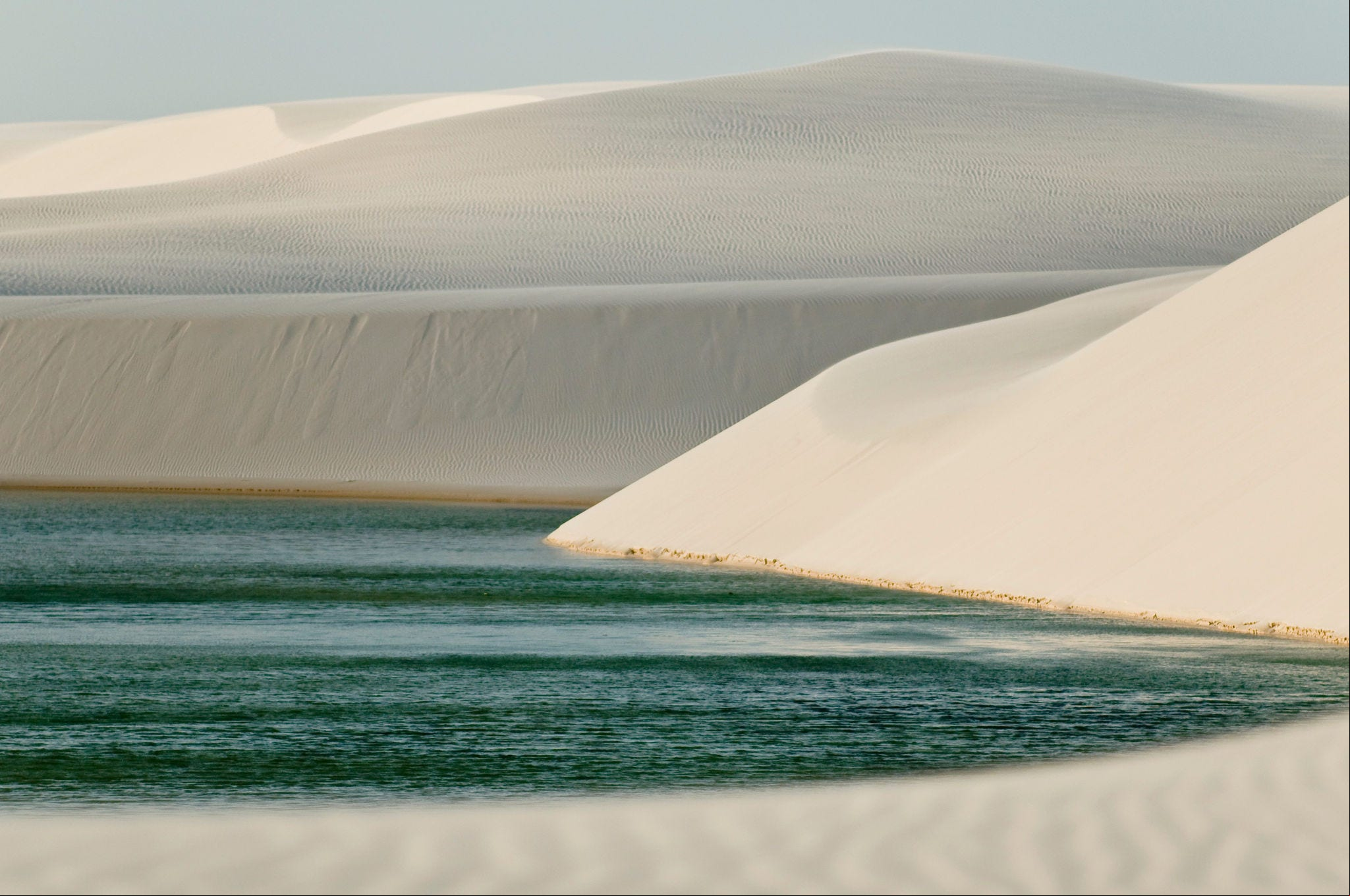 Lagoa Azul nos Lençóis Maranhenses