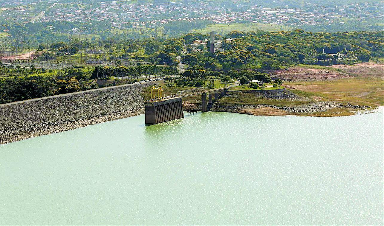 Usina hidrelétrica de Três Marias, no rio São Francisco