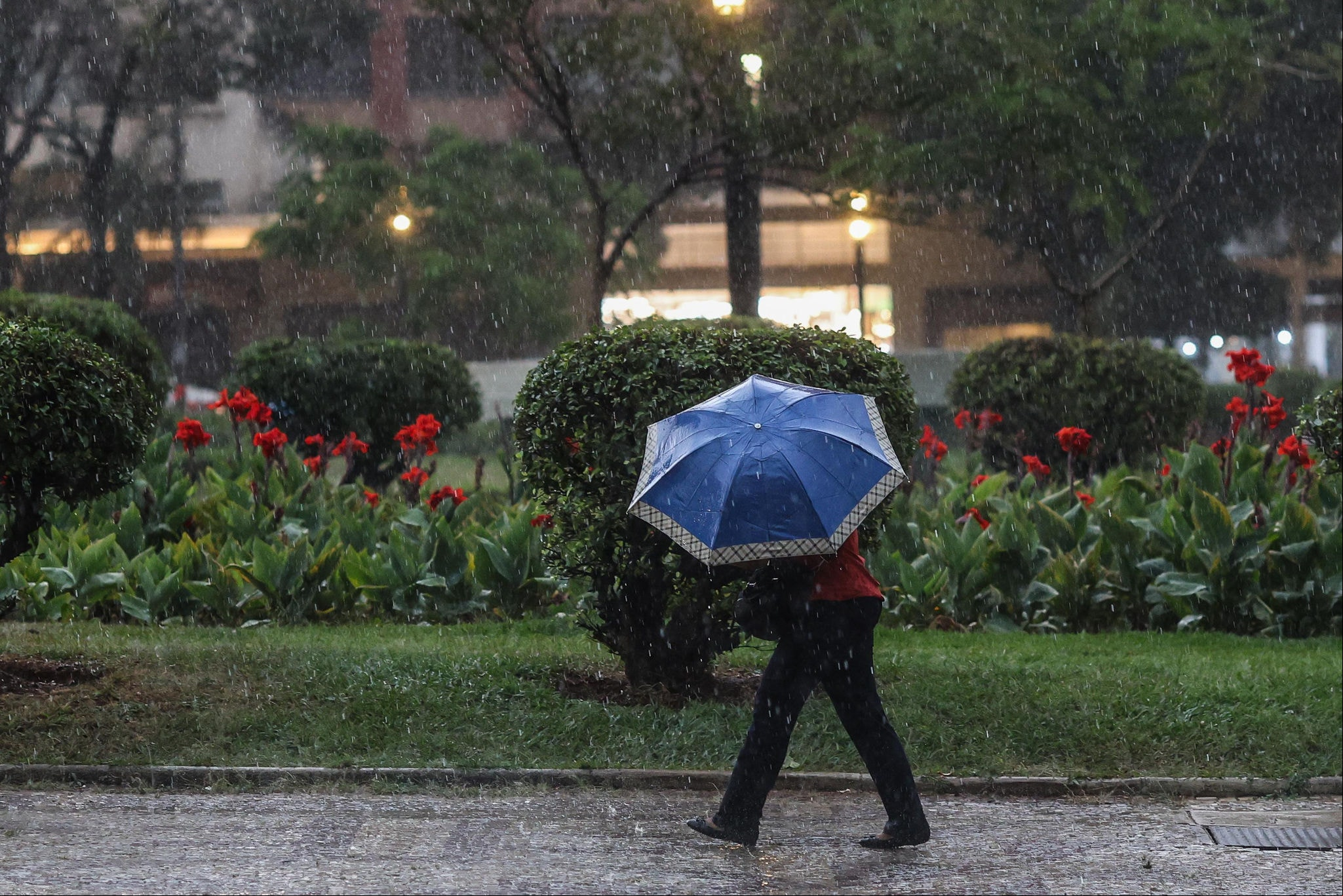 Chuva na região Centro-Sul de Belo Horizonte 