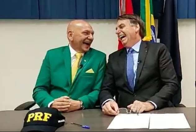 Luciano Hang e Jair Bolsonaro