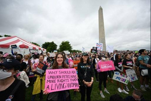 ativistas pró-aborto nos EUA